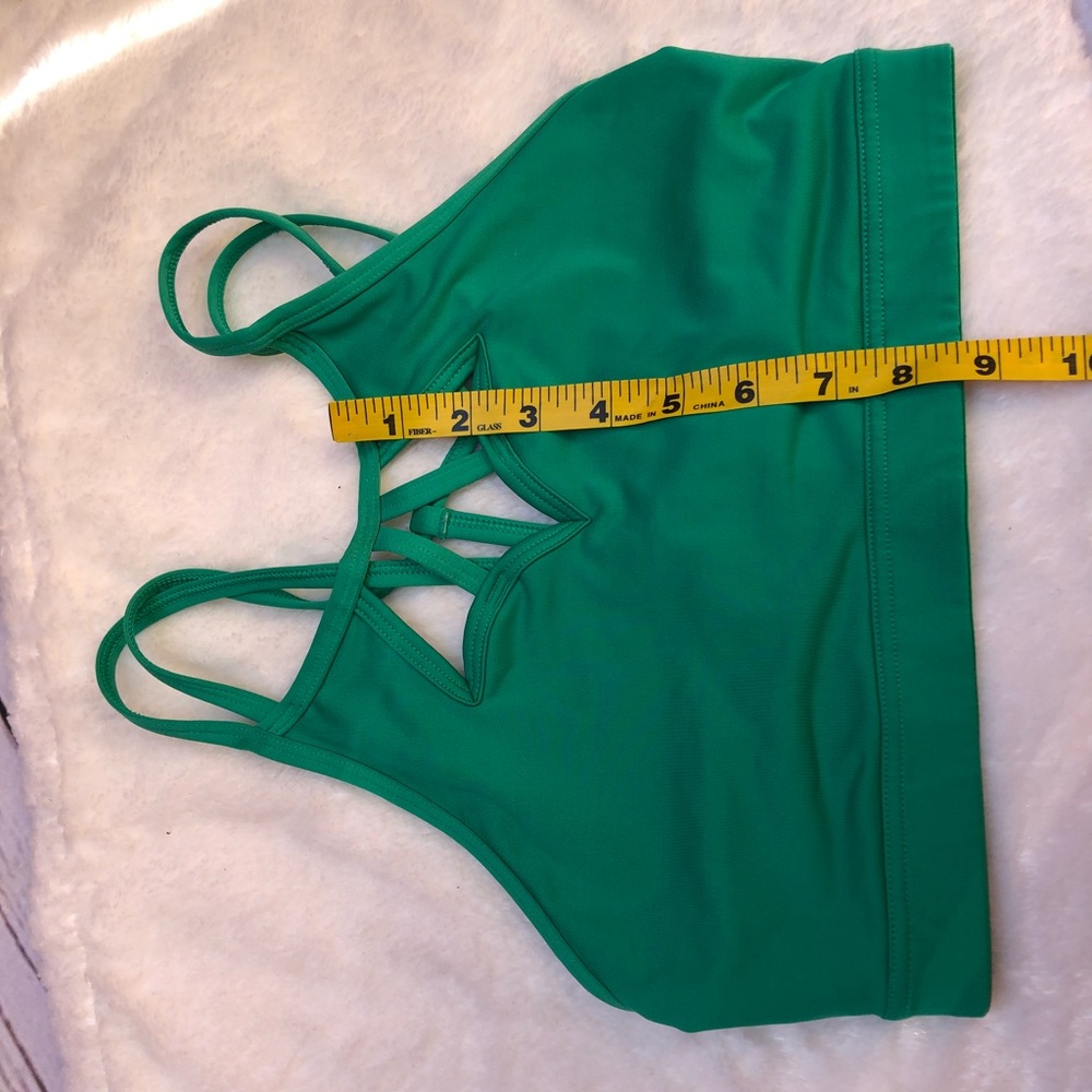 Victoria secret sport bra green size small - Picture 3 of 5